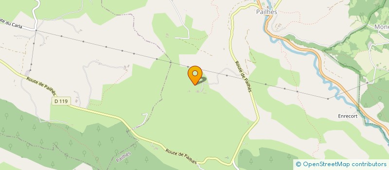 localisation de l'entreprise LA BERGERIE DE ROC BLANC à PAILHES