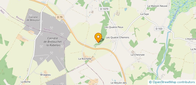 localisation de l'entreprise LA BERGERIE DES ILES  PELLERIN (LE)