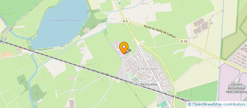 localisation de l'entreprise LA BERGERIE DU SOLEIL  ISTRES