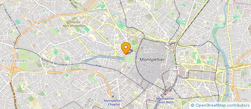 localisation de l'entreprise LA BERKANAISE à MONTPELLIER