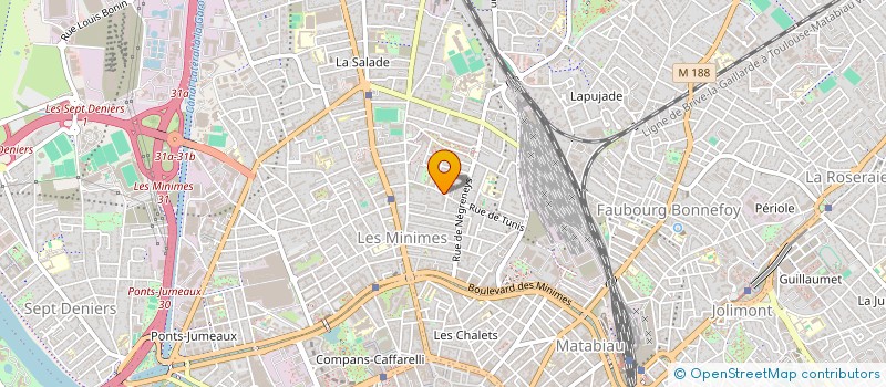 localisation de l'entreprise LA BERLOQUE  TOULOUSE