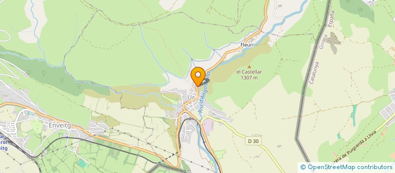 localisation de l'entreprise LA BERNEDE  UR