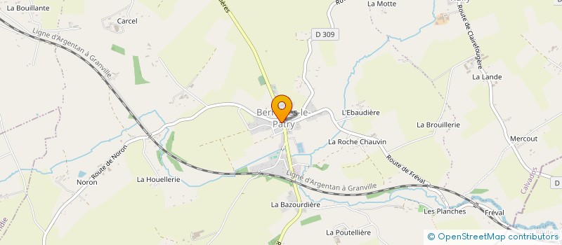localisation de l'entreprise LA BERNIEROISE à VALDALLIERE