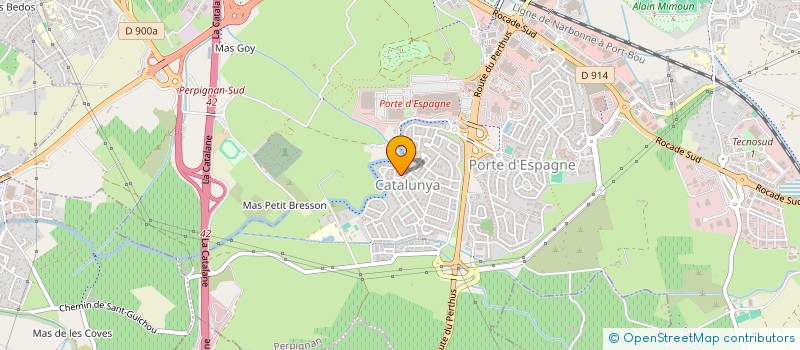 localisation de l'entreprise LA BERNOISE à PERPIGNAN