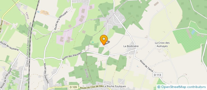 localisation de l'entreprise LA BEROUETTE ANGEVINE à RIVES-DU-LOIR-EN-ANJOU