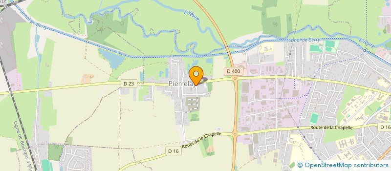 localisation de l'entreprise LA BERRICHONNE 4L  BOURGES