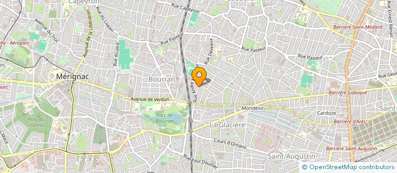 localisation de l'entreprise LA BERSONIERE  BORDEAUX