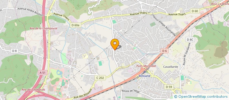 localisation de l'entreprise LA BERVAL à BOUC-BEL-AIR