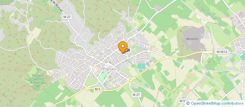 localisation de l'entreprise LA BESBRE à PIGNAN