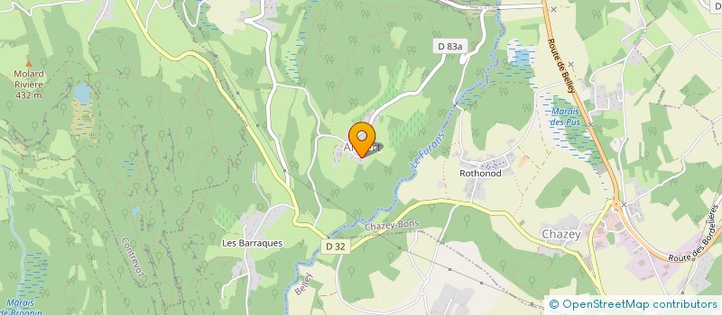 localisation de l'entreprise LA BESSE  ANDERT-ET-CONDON