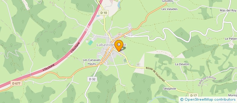 localisation de l'entreprise LA BESSE à COEUR DE CAUSSE