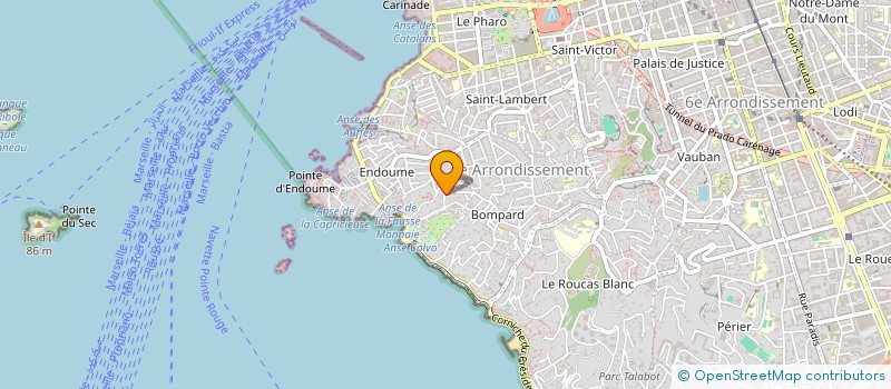 localisation de l'entreprise LA BESSIERE HAUTE à MARSEILLE