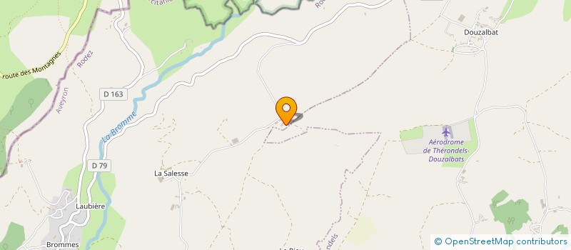 localisation de l'entreprise LA BESSONIE  MUR-DE-BARREZ