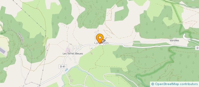 localisation de l'entreprise LA BESTIA  LANUEJOLS