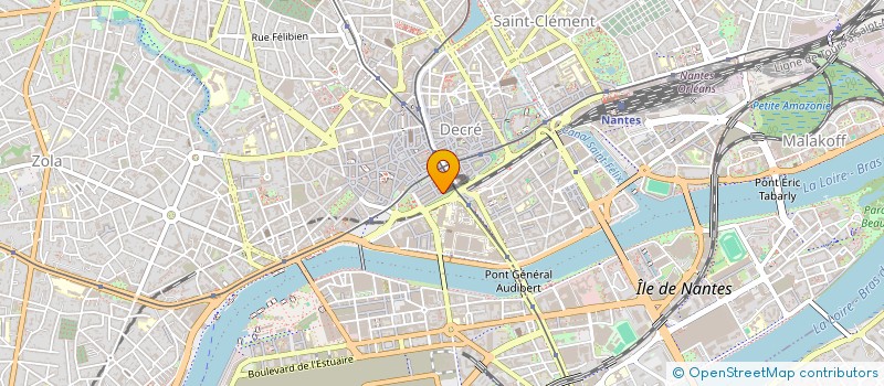 localisation de l'entreprise LA BESTIOLE à NANTES