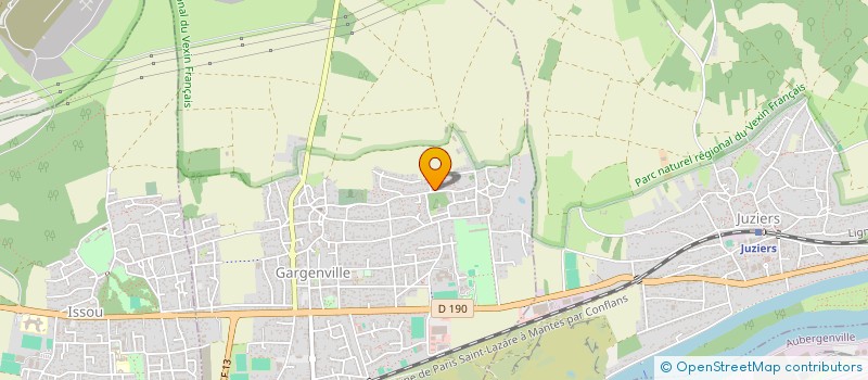 localisation de l'entreprise LA BETE NOIRE  GARGENVILLE