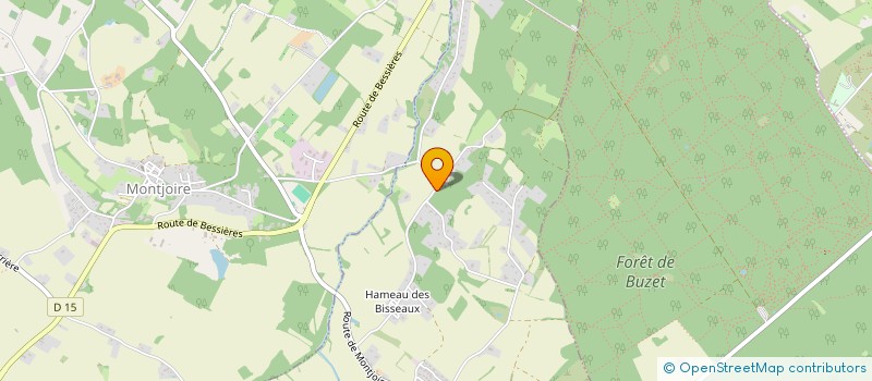 localisation de l'entreprise LA BETE ROUSSE FILMS & EVENEMENTIEL  PAULHAC