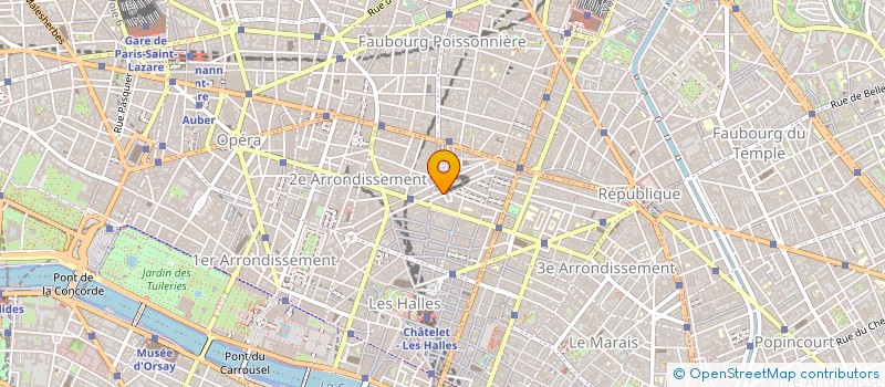 localisation de l'entreprise LA BEUCHIGUE  PARIS