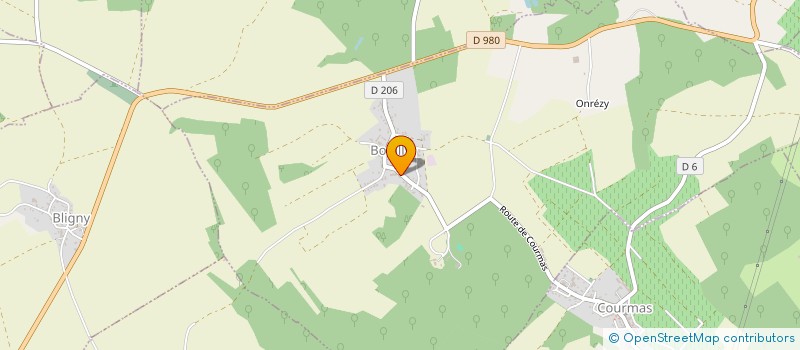 localisation de l'entreprise LA BEULLISIENNE à BOUILLY