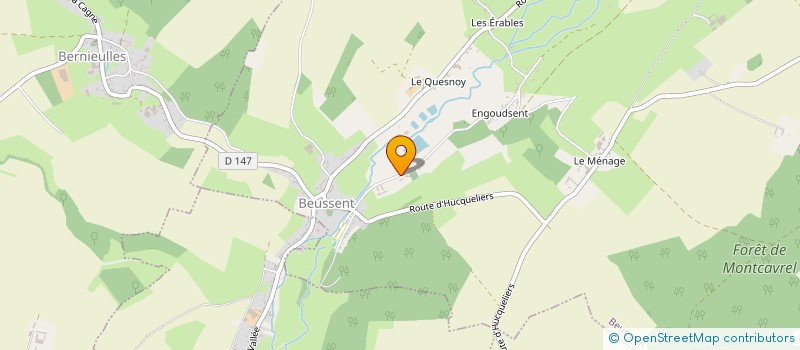 localisation de l'entreprise LA BEUSSENTOISE  BEUSSENT