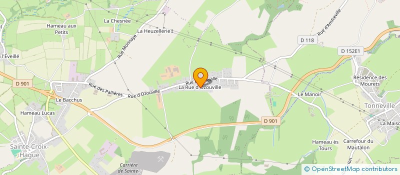 localisation de l'entreprise LA BEUZEVILLAISE WYS  LA HAGUE