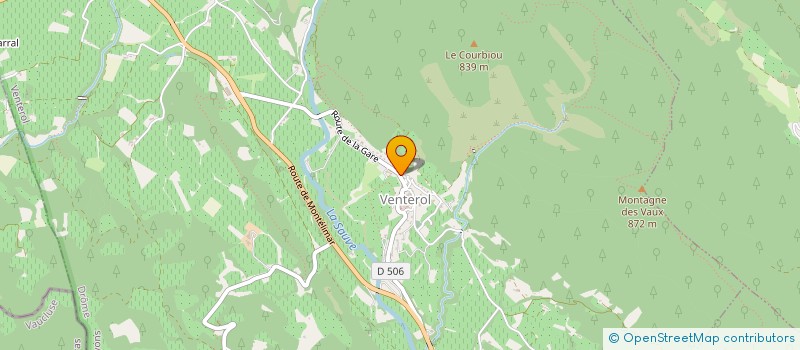 localisation de l'entreprise LA BIASSE à VENTEROL