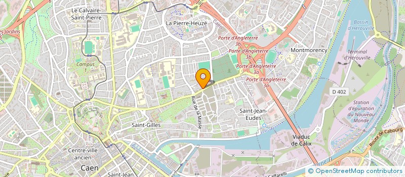 localisation de l'entreprise LA BIBAVOU à CAEN