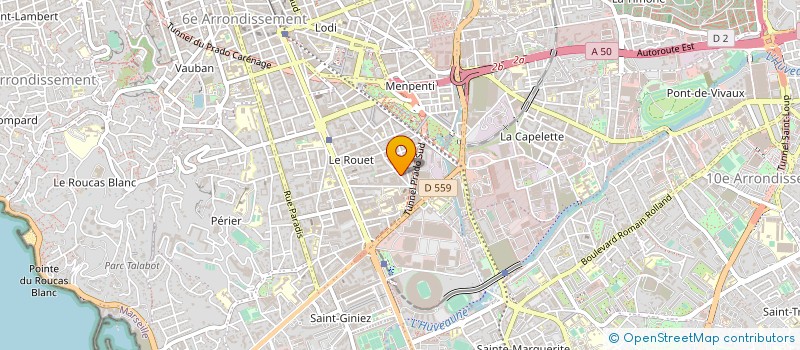 localisation de l'entreprise LA BIBLE POUR TOUS à MARSEILLE