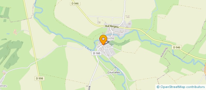 localisation de l'entreprise LA BIBLIOTHEQUE MUNICIPALE D'AUBREVILLE  AUBREVILLE