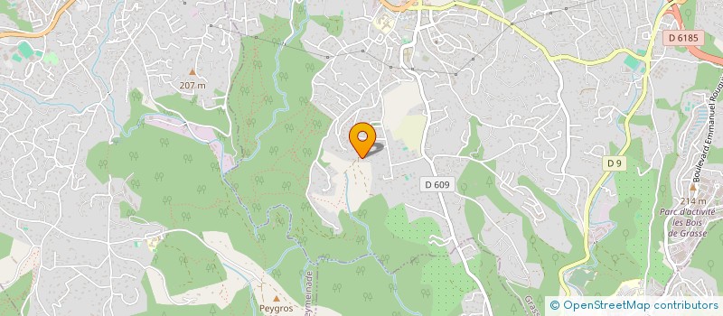 localisation de l'entreprise LA BICHONNIERE à GRASSE