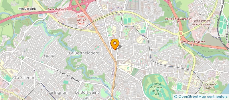 localisation de l'entreprise LA BICI DE PACHAMAMA à NANTES