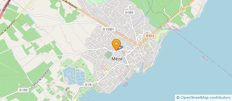 localisation de l'entreprise LA BICICLETA 34 à MEZE