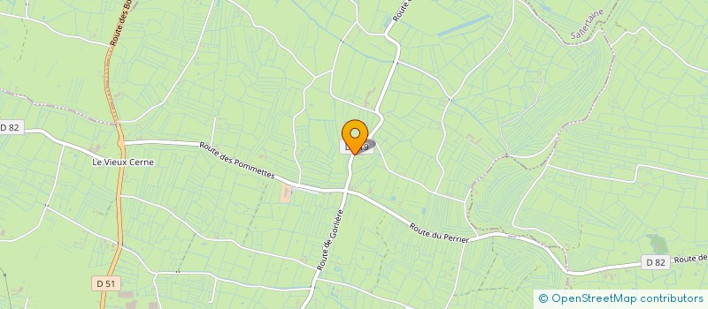 localisation de l'entreprise LA BICYCLETTE JAUNE à SAINT-JEAN-DE-MONTS