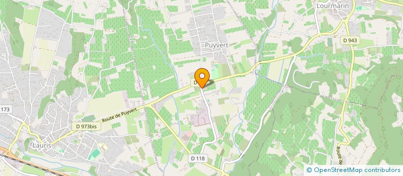 localisation de l'entreprise LA BIDIBOU  PUYVERT