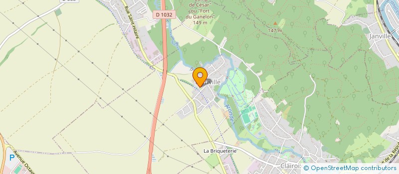 localisation de l'entreprise LA BIENVILL'OISE  BIENVILLE