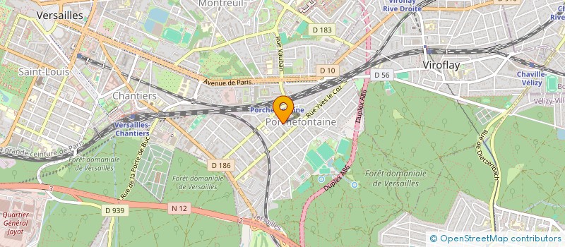 localisation de l'entreprise LA BIGARADE  VERSAILLES