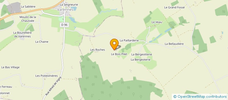 localisation de l'entreprise LA BIGOTTIERE  SAINT-SENOCH