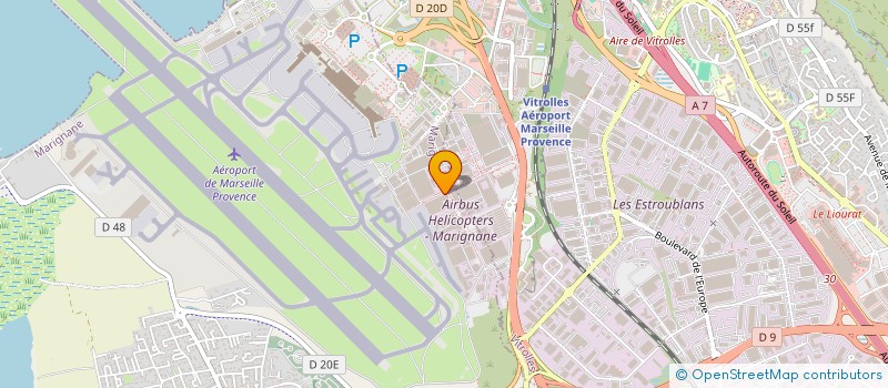 localisation de l'entreprise LA BIGOUDERIE MARIGNANAISE à MARIGNANE