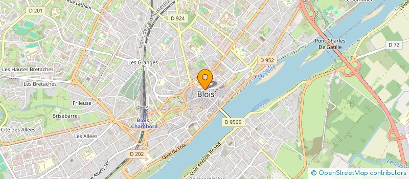 localisation de l'entreprise LA BIJOUTERIE DES RIVES DE LOIRE  BLOIS