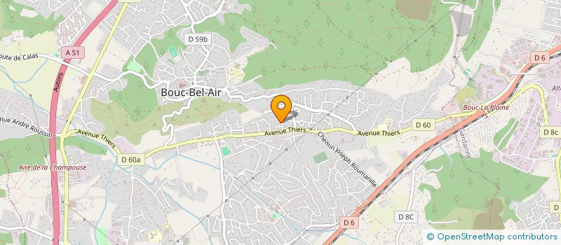 localisation de l'entreprise LA BILLONNE à BOUC-BEL-AIR