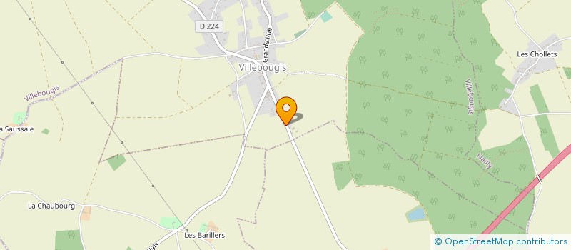 localisation de l'entreprise LA BILOUTERIE à DOLLOT
