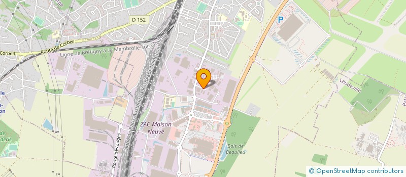 localisation de l'entreprise LA BIOMECANIQUE INTEGREE à BRETIGNY-SUR-ORGE