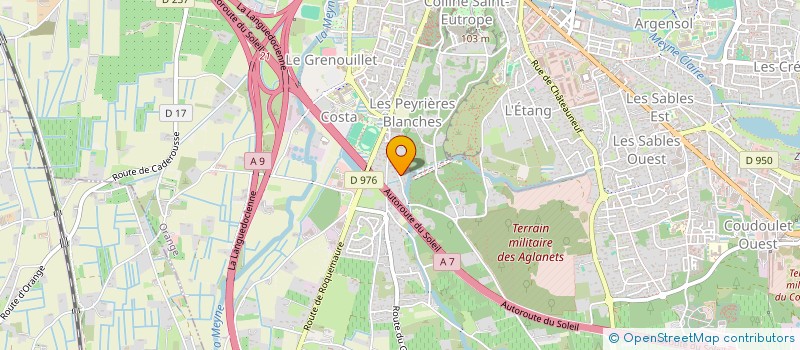 localisation de l'entreprise LA BISCARELLE  ORANGE