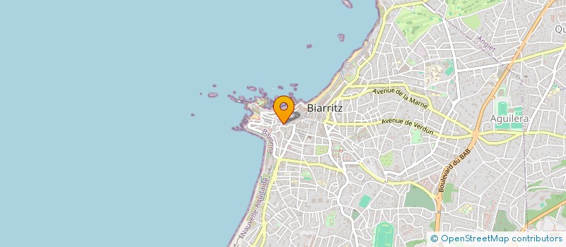 localisation de l'entreprise LA BISCUITERIE à BIARRITZ