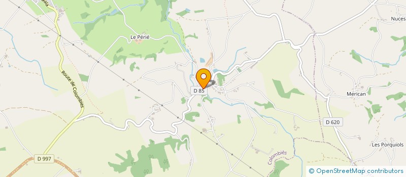 localisation de l'entreprise LA BISCUITERIE D'ALICE  COLOMBIES