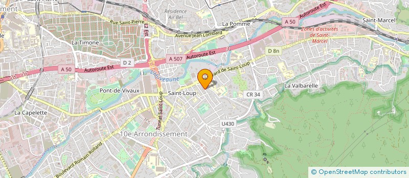 localisation de l'entreprise LA BISCUITERIE DU ROY à MARSEILLE
