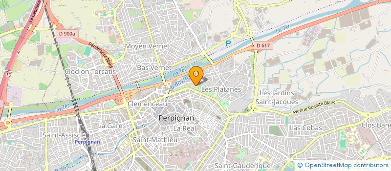 localisation de l'entreprise LA BISE A DENISE  PERPIGNAN