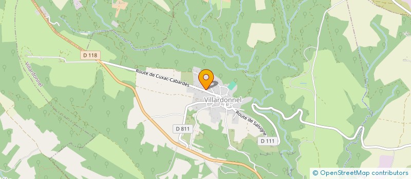 localisation de l'entreprise LA BITARELLE  VILLANIERE