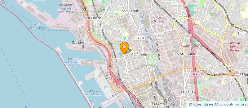 localisation de l'entreprise LA BIZERTINE à MARSEILLE