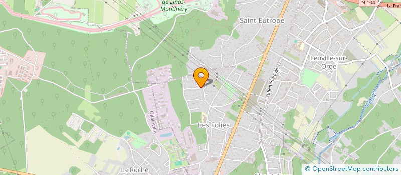 localisation de l'entreprise LA BLABLATHEQUE à SAINT-GERMAIN-LES-ARPAJON